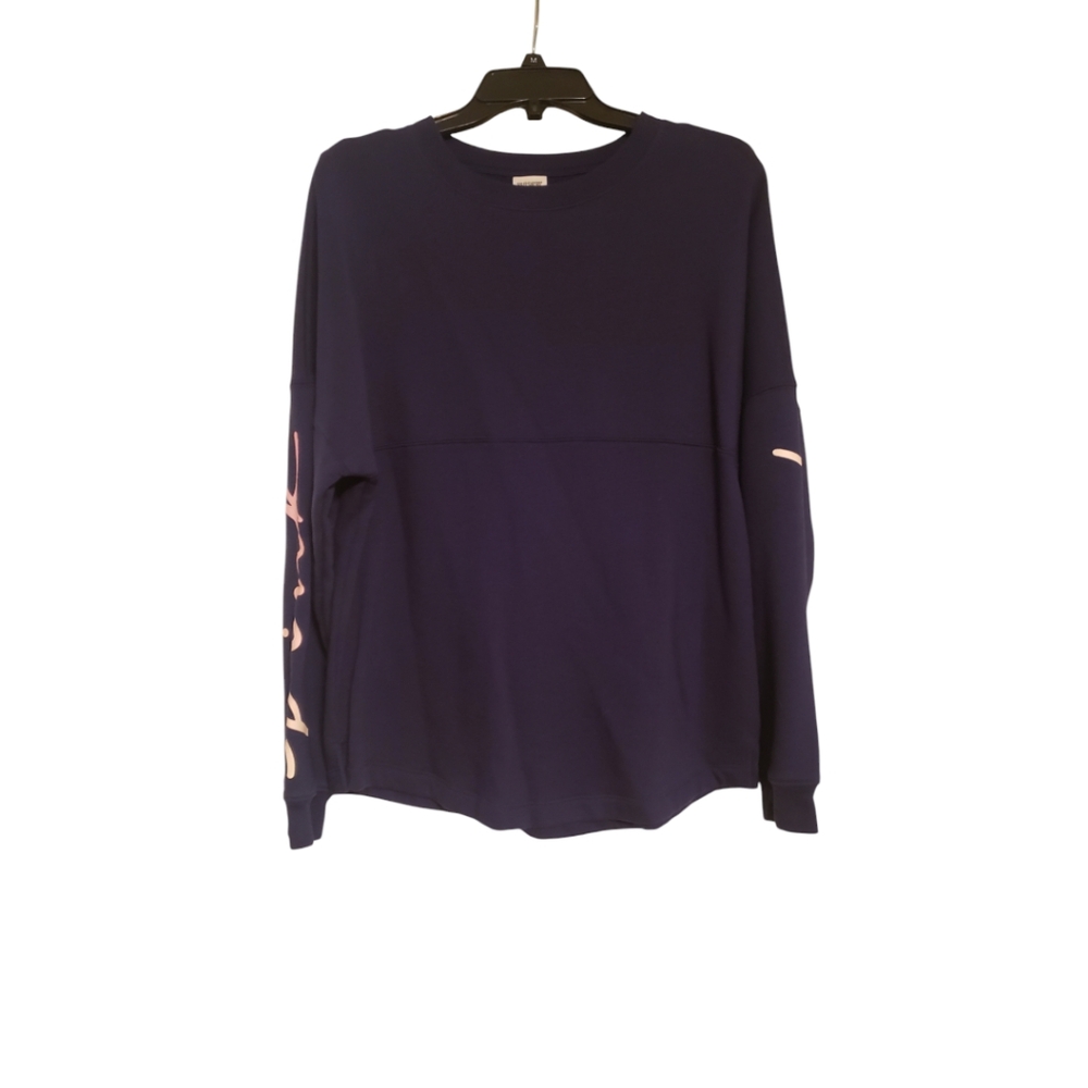 Pink Victorias Secret long sleeve crew neck sweatshirt